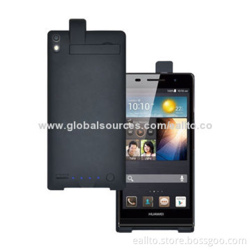 Battery Case for Huawei Ascend P6 with 2,800mAh